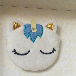 Plush Unicorn Coin Pouch